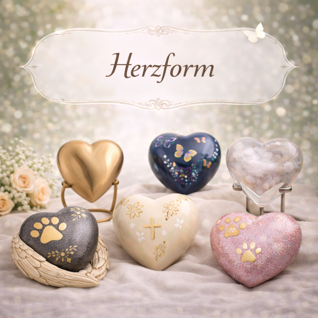 Herz Tierurnen