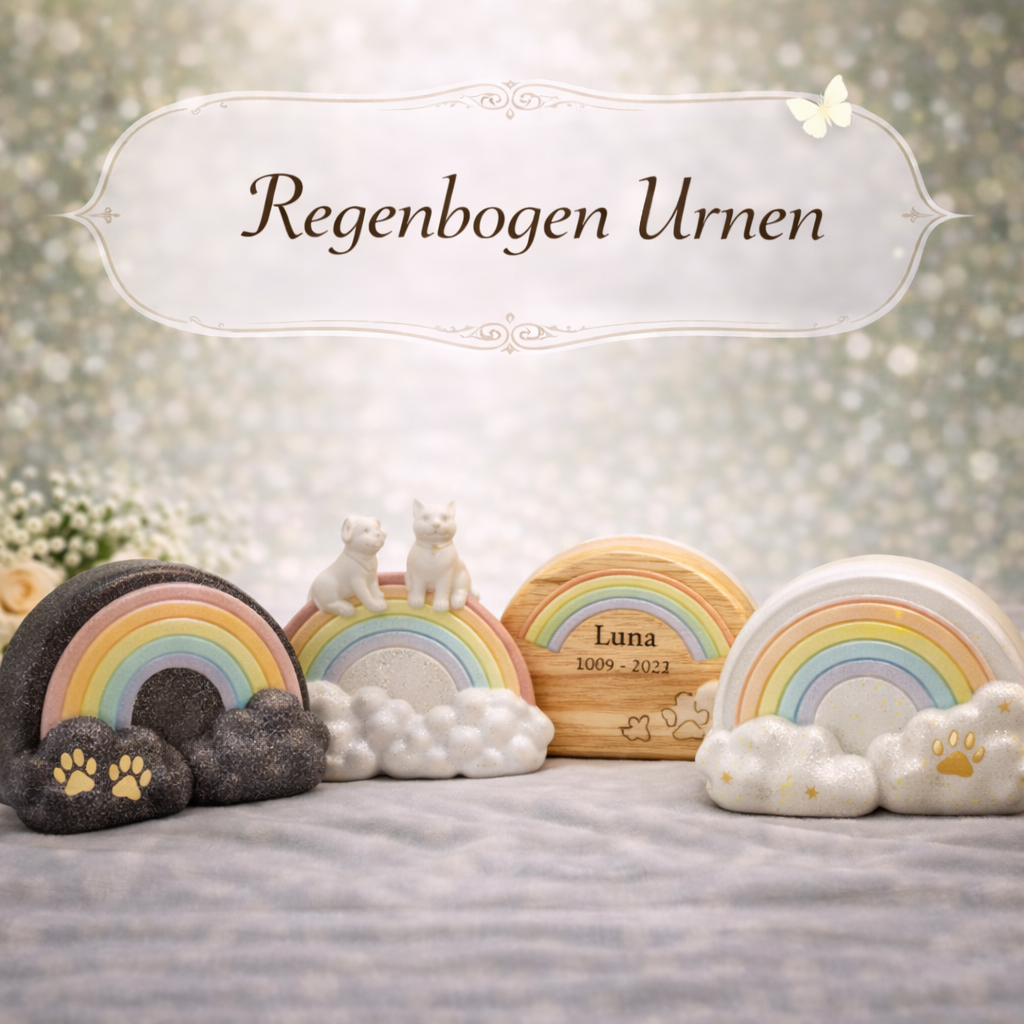 Regenbogen Tierurne
