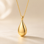 Monello Ascheschmuck Kette mit Anhänger Träne