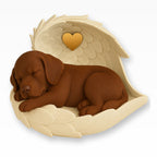 Monello® Hundeurne Deluxe Hund in Engelsflügel Kurzhaarrassen