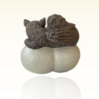 Monello® Katzenurne Deluxe Katze auf Herz