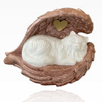 Monello® Deluxe Katzenurne Katze in Engelsflügel Langhaar