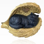 Monello® Deluxe Katzenurne Katze in Engelsflügel Langhaar