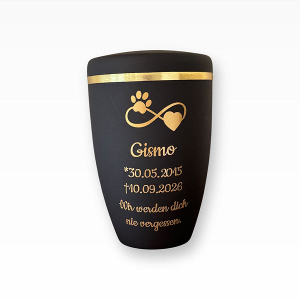 Heiso Tierurne Elegant ausgefallene Tierurne