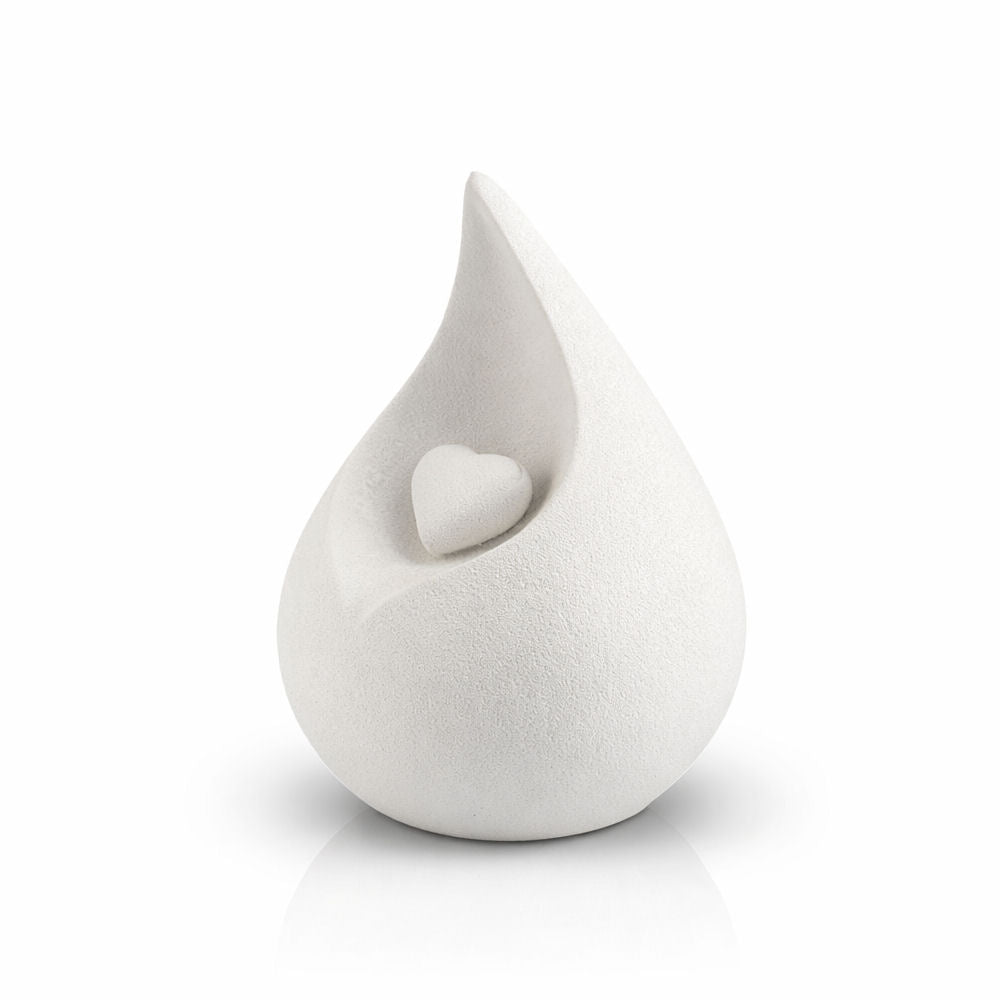 Bio-Tierurne Celest aus biologischem Ton – Nachhaltige Erinnerung in Tropfenform