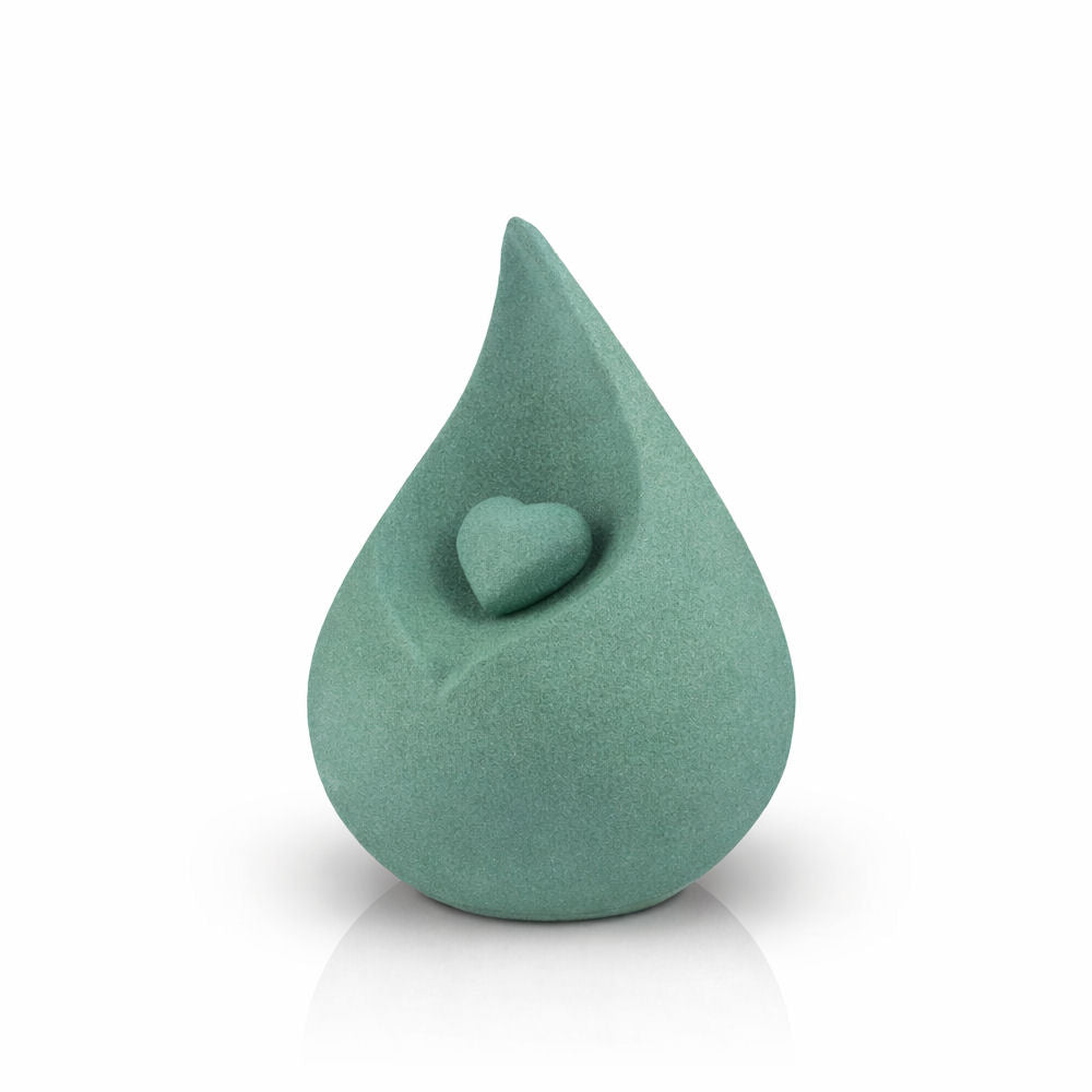 Bio-Tierurne Celest aus biologischem Ton – Nachhaltige Erinnerung in Tropfenform