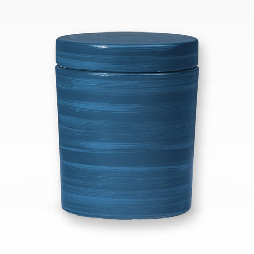 Heiso Tierurne Biourne Blaugewischt