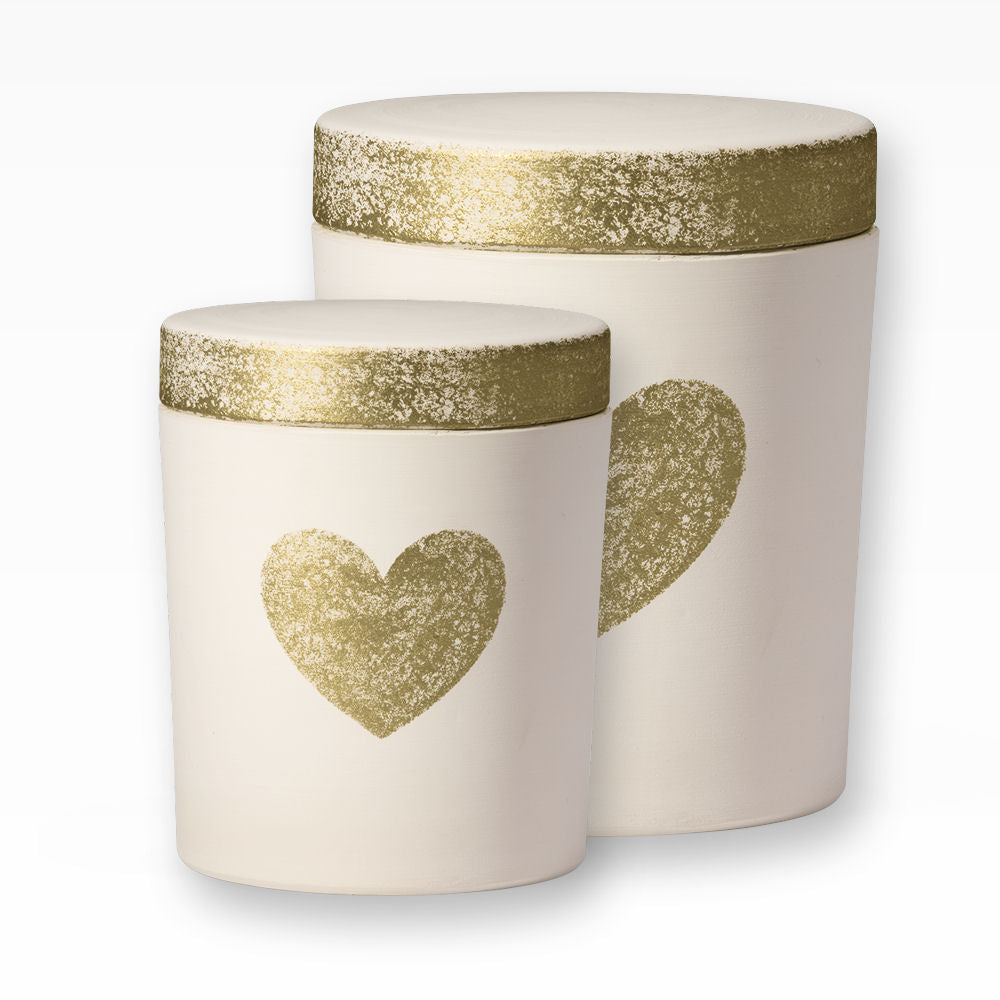 Heiso Tierurne Biourne Goldenes Herz