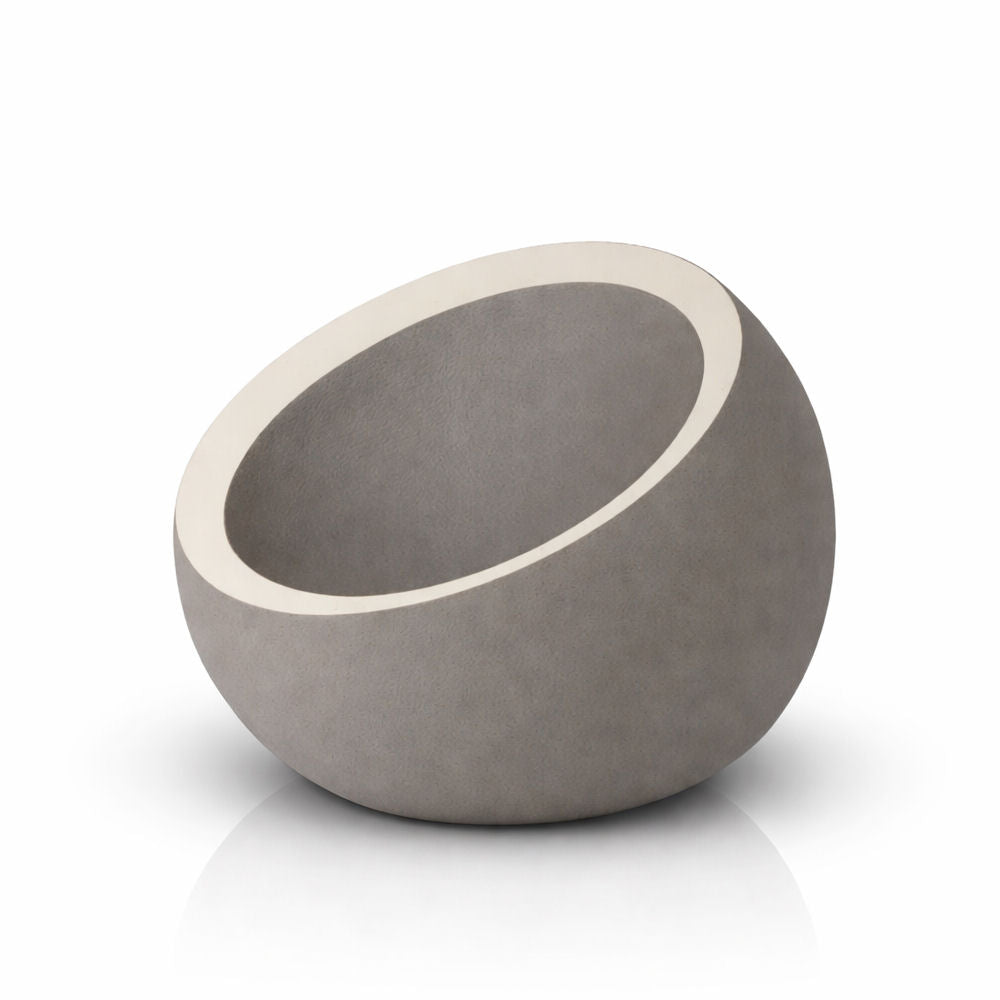 Tierurne Terra aus Gres-Porzellan – Urne und Vase in stilvoller Einheit