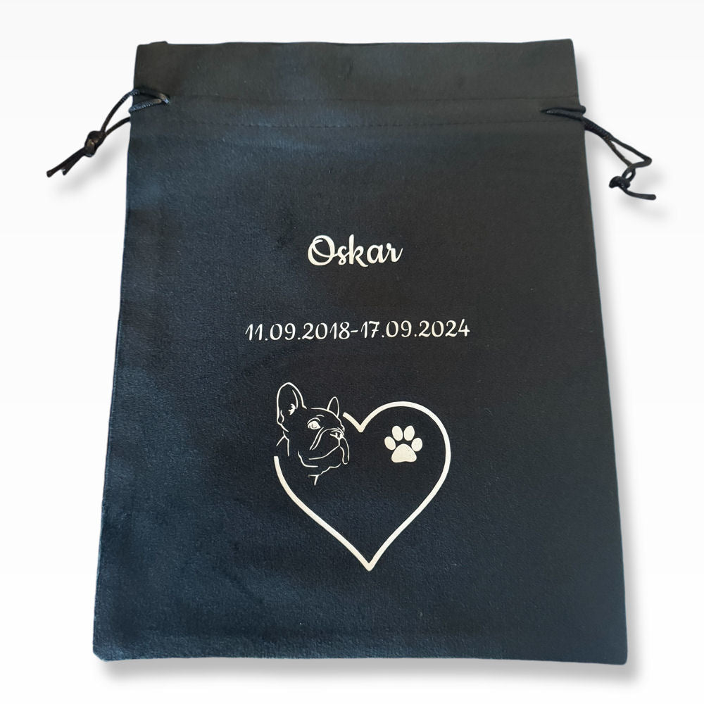 Monello® Aschesäckchen Human aus Samt – dicht, handgefertigt & flexibel für jede Urne