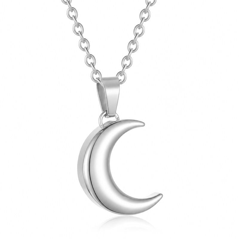 Monello Ascheschmuck Kette mit Anhänger Mond