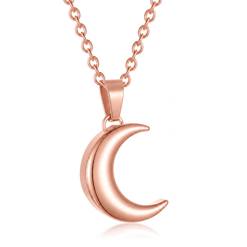 Monello Ascheschmuck Kette mit Anhänger Mond