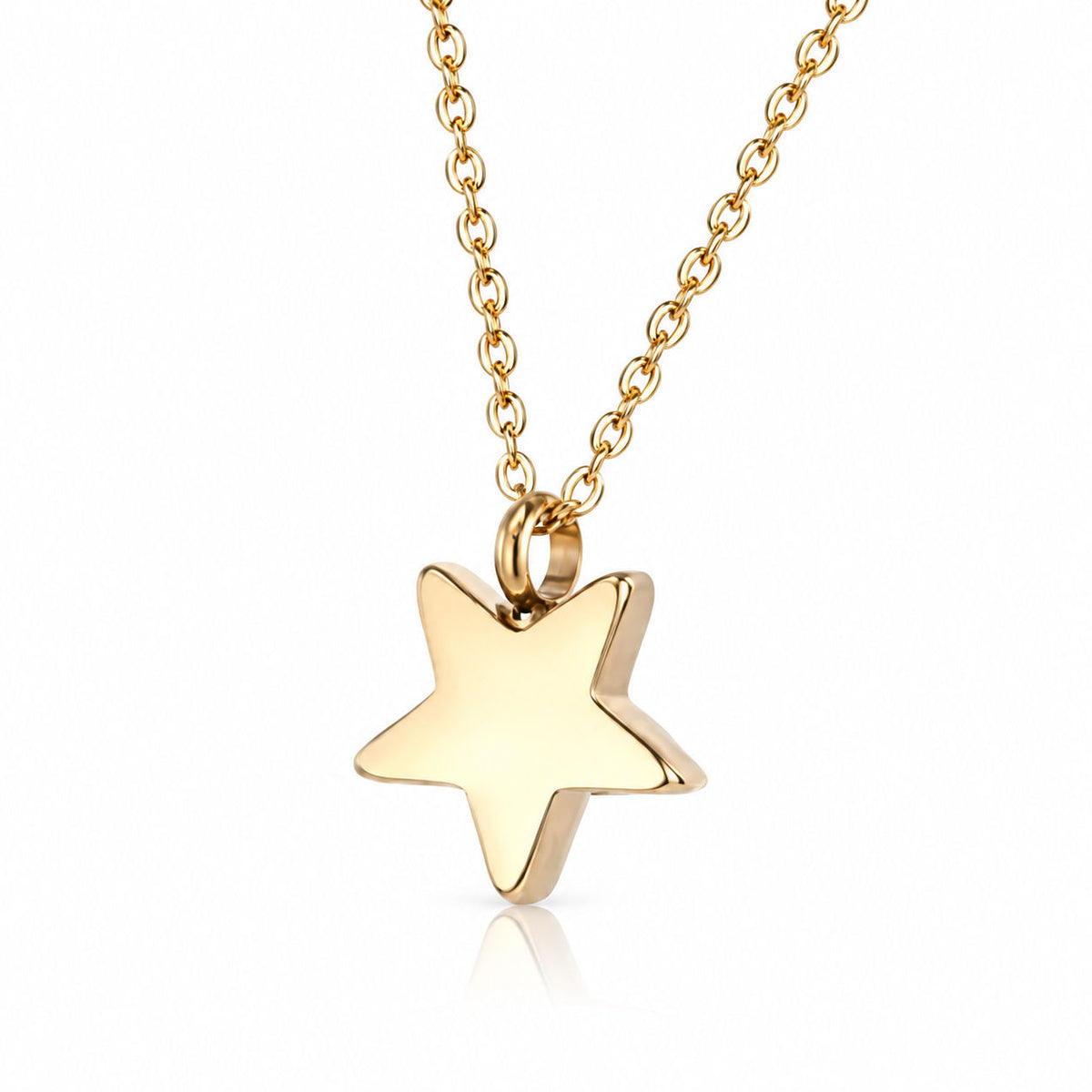Monello Ascheschmuck Kette mit Anhänger Stern