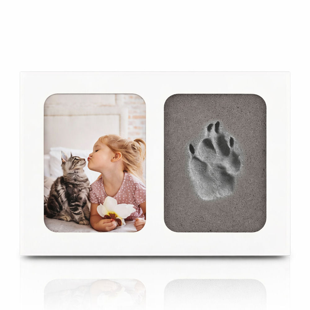 Bilderrahmen mit Pfotenabdruck