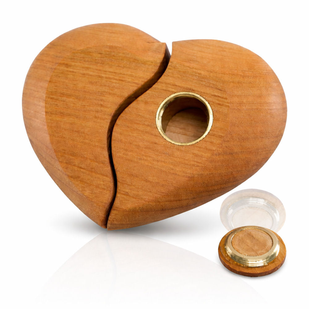 kirschen aufbewahrung Heart Kirsche Trennung mit Fach Herz Aufbewahrung I Monello Tierurnen