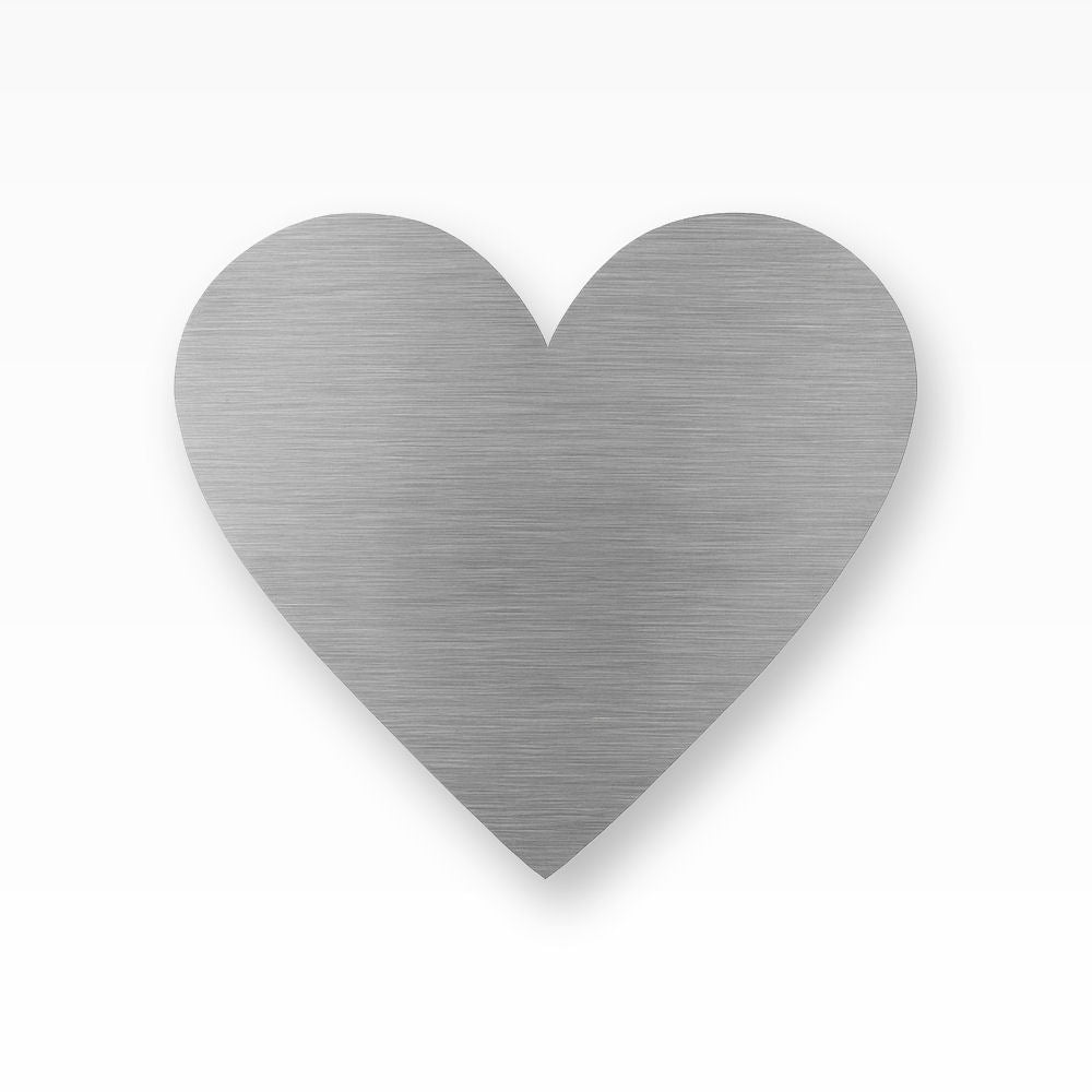 Monello® Gravurblättchen Herz für Urnen