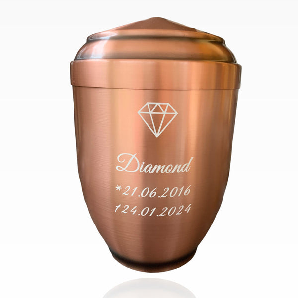 Tierurne Classic aus Edelmetall
