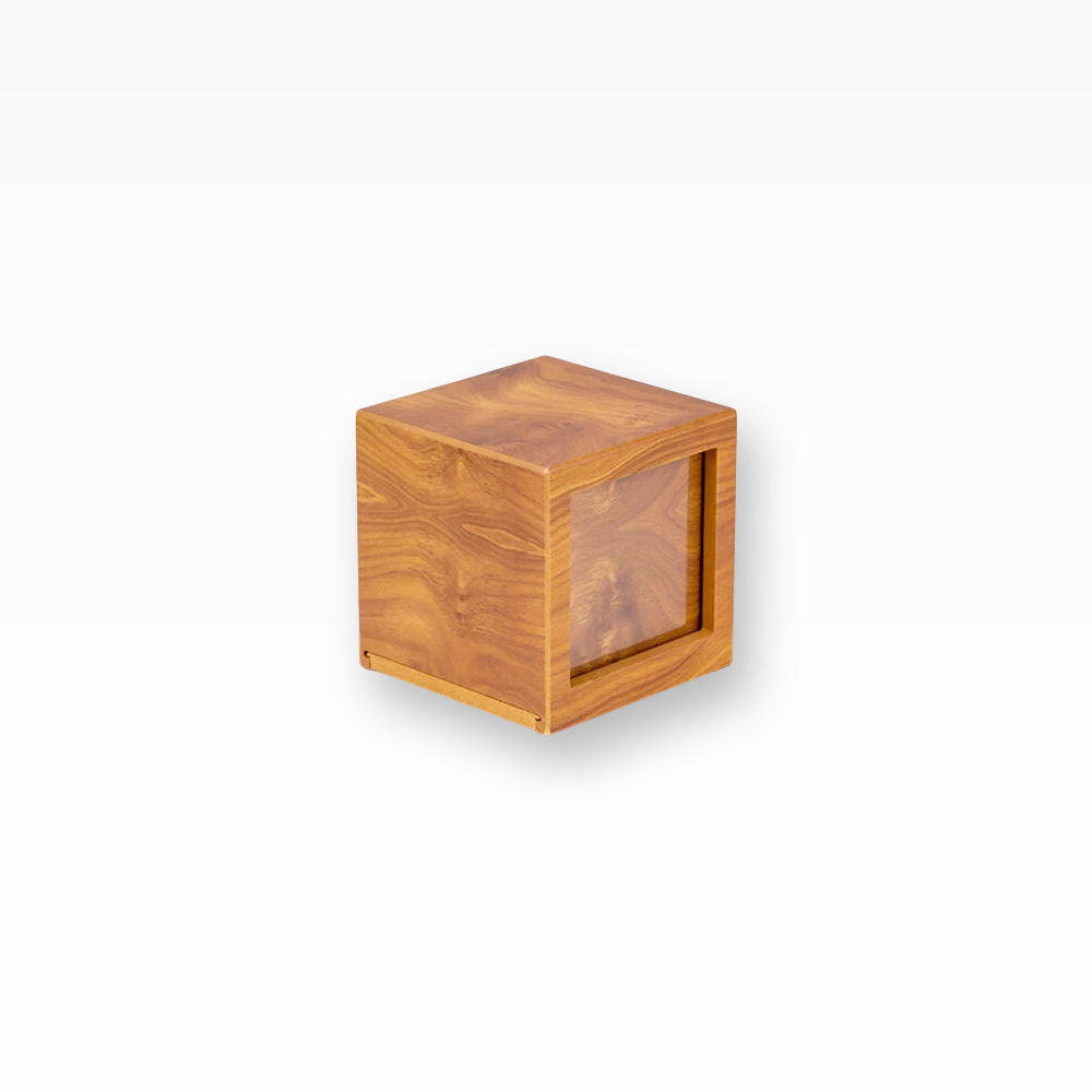 Holzurne Bilderrahmen Urne für 2 Fotos