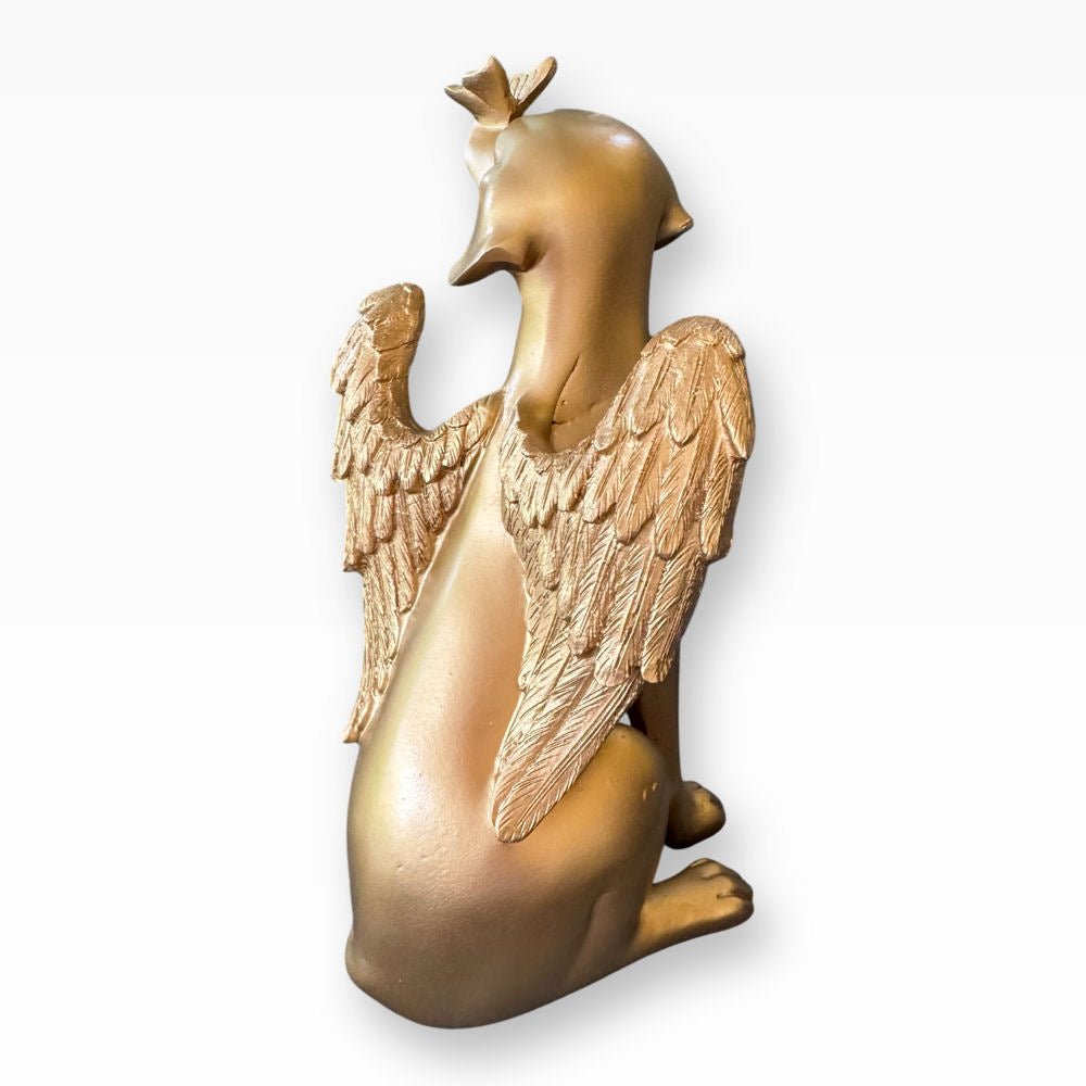 Erinnerungsfigur mit Engelsflügeln