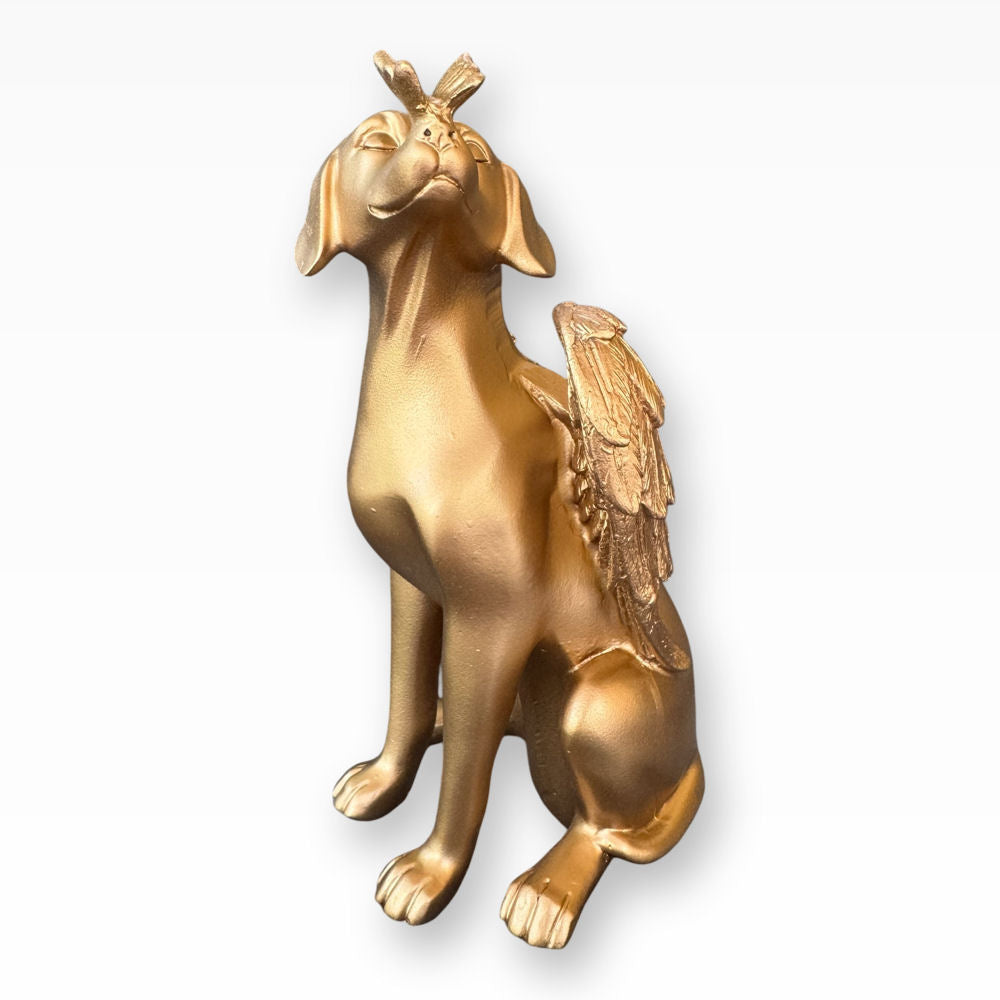 Erinnerungsfigur mit Engelsflügeln