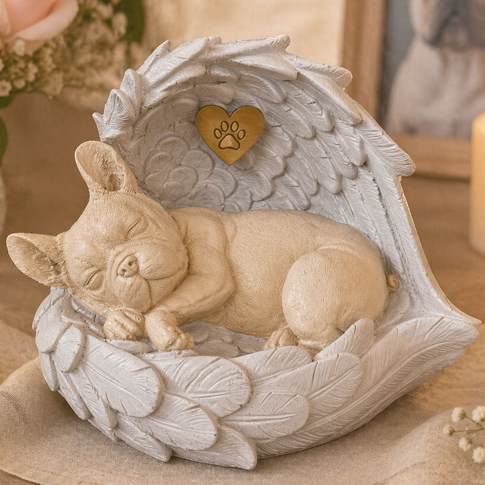 Monello® Hundeurne Deluxe Französische Bulldogge mit Gravur
