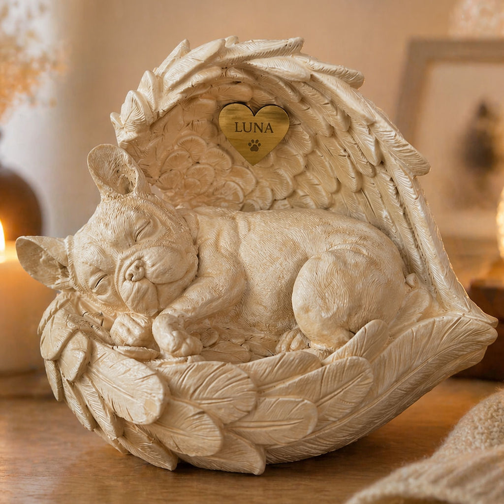 Monello® Tierurne Französische Bulldogge mit Gravur