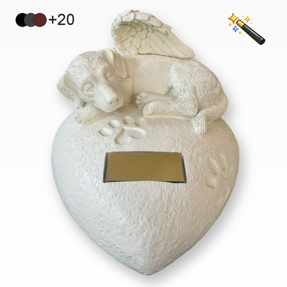 Monello® Hundeurne Hund auf Herz bis 40 kg