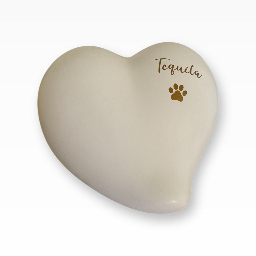 Keramik-Herzurne – Liebevolle Erinnerung in Herzform