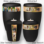 Heiso Monumenti Tierurne mit Fotoband