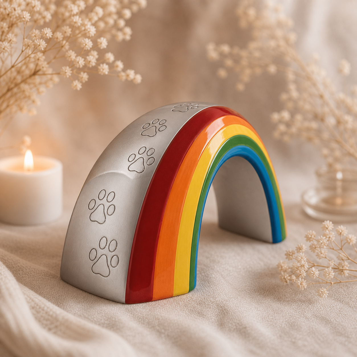 Loveurns Tierurne Regenbogenbrücke