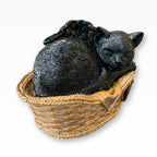 Monello® Katzenurne Deluxe Katze in Korb