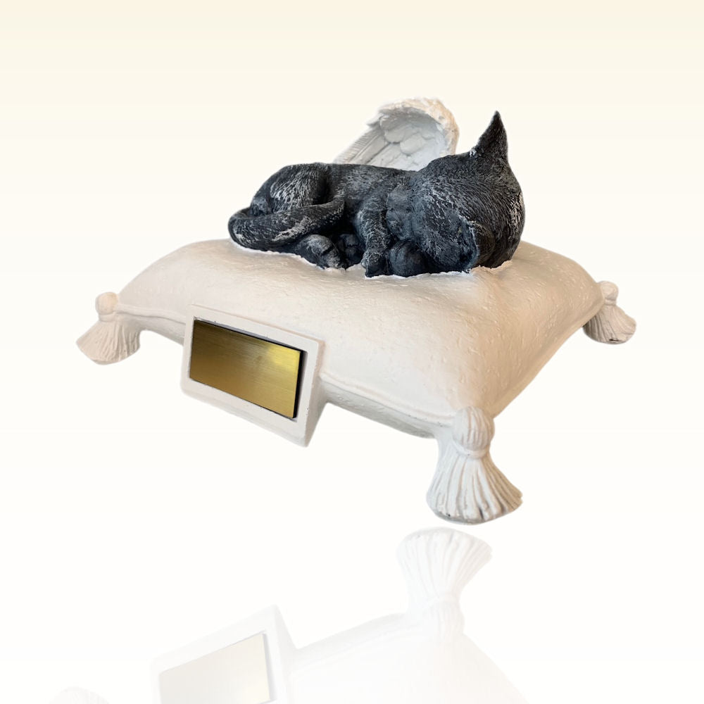 Monello® Katzenurne Deluxe Katze auf Kissen