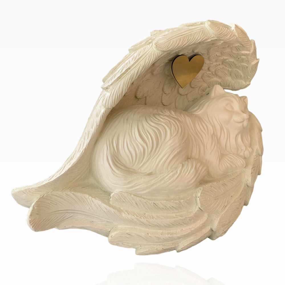 Monello® Katzenurne Katze in Engelsflügel Langhaar