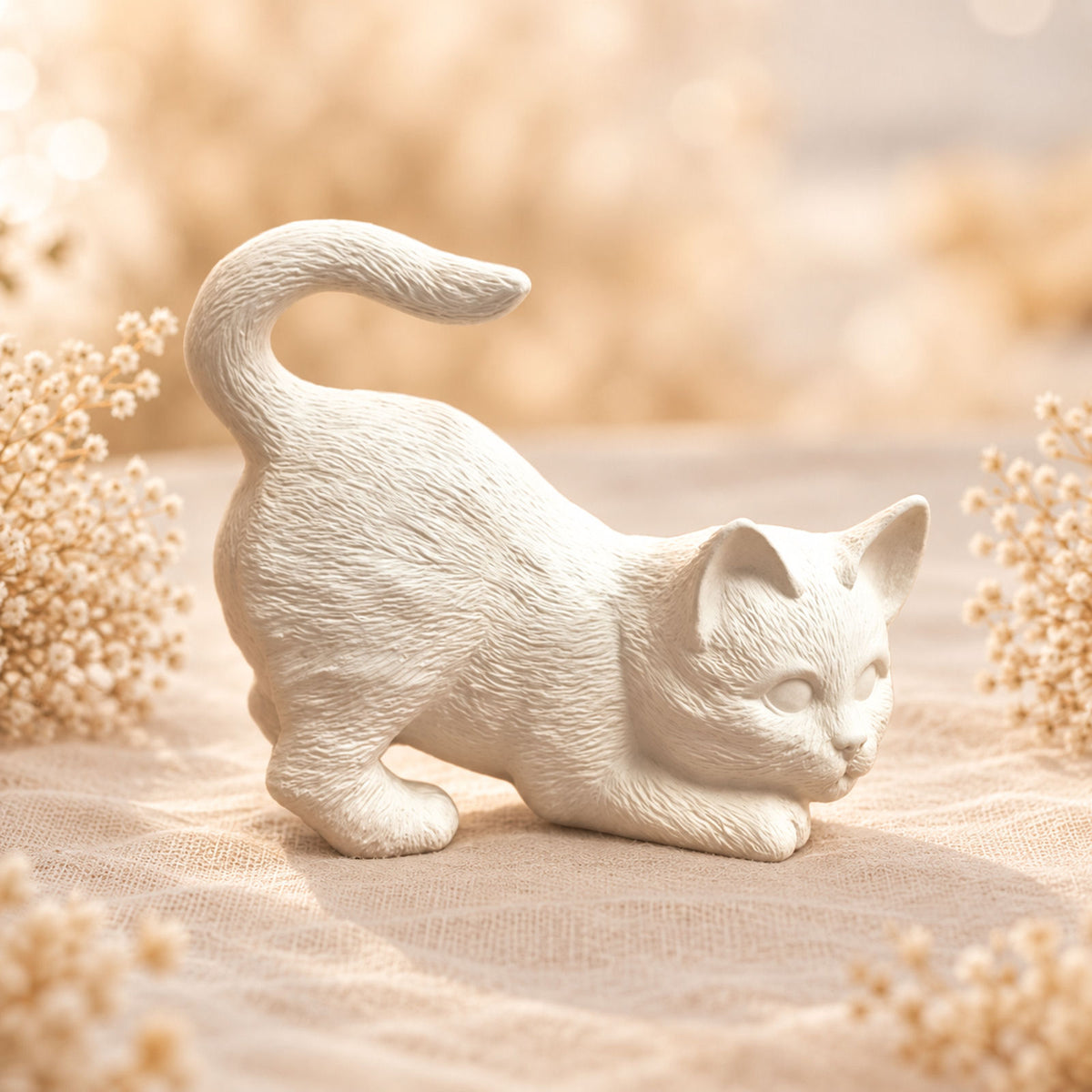 Katzenurne Spielende Katze in Wunschfarbe