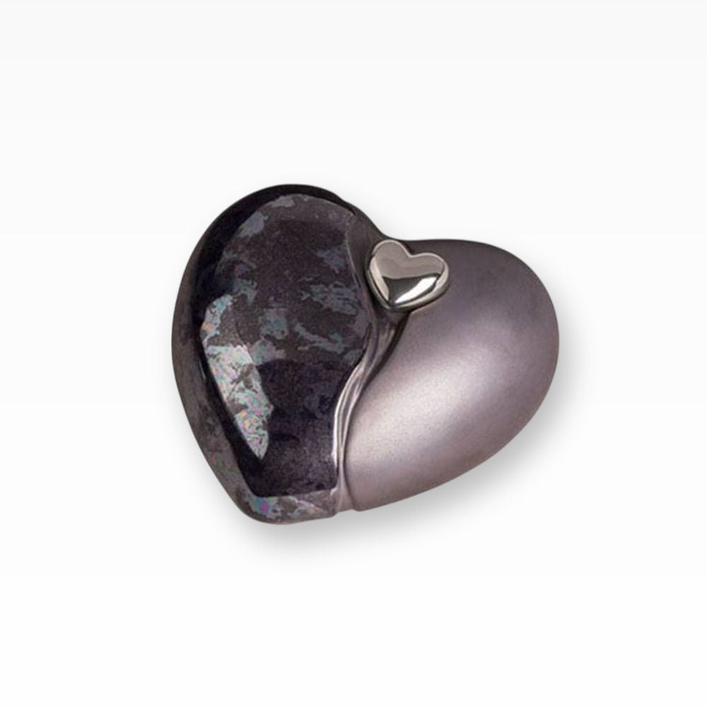 Keramikurne Herzform Broken Heart