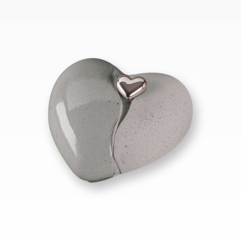 Keramikurne Herzform Broken Heart