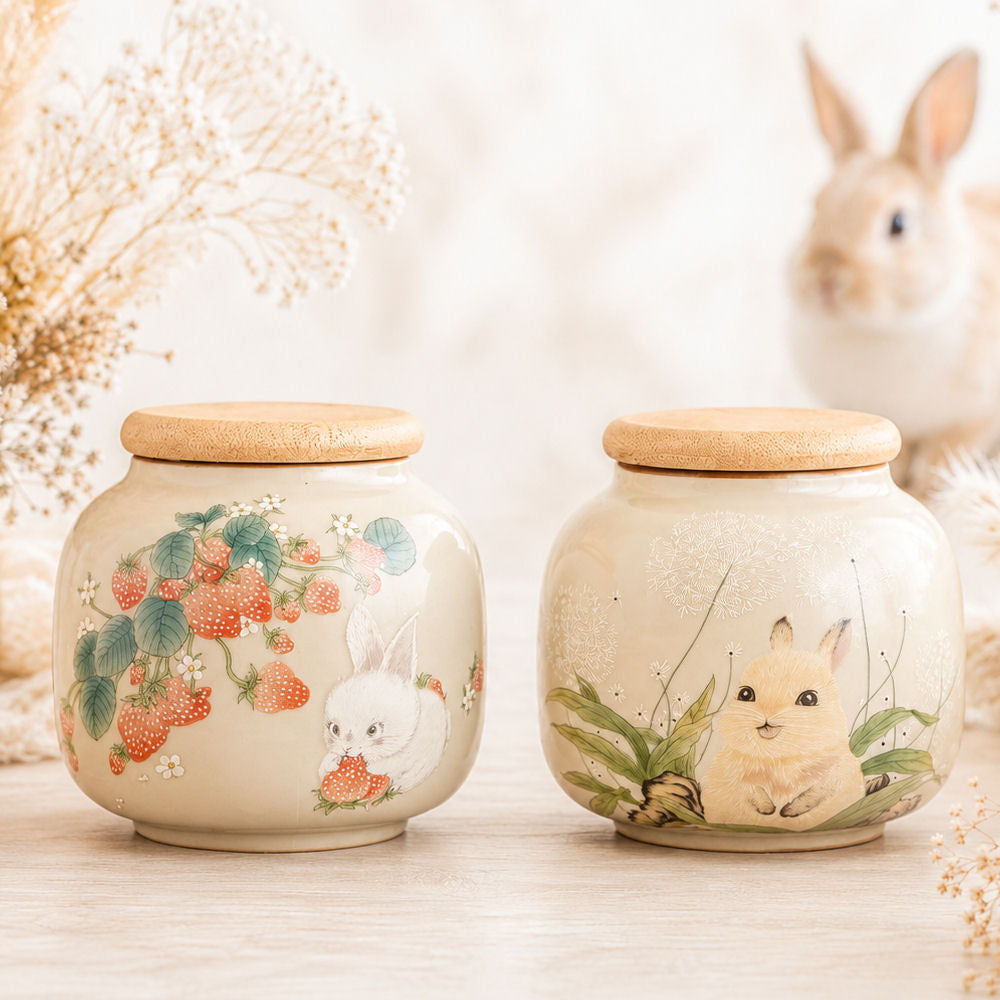 Wunderschöne Urne für Hasen und Kaninchen