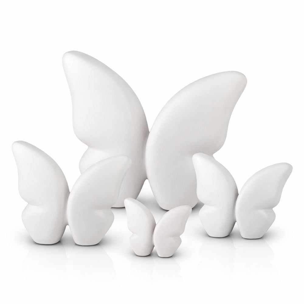 Keramik-Tierurne Schmetterling