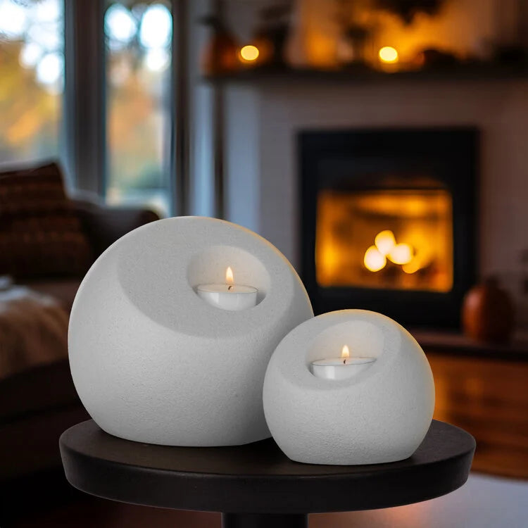 Tierurne Lumos mit Teelicht