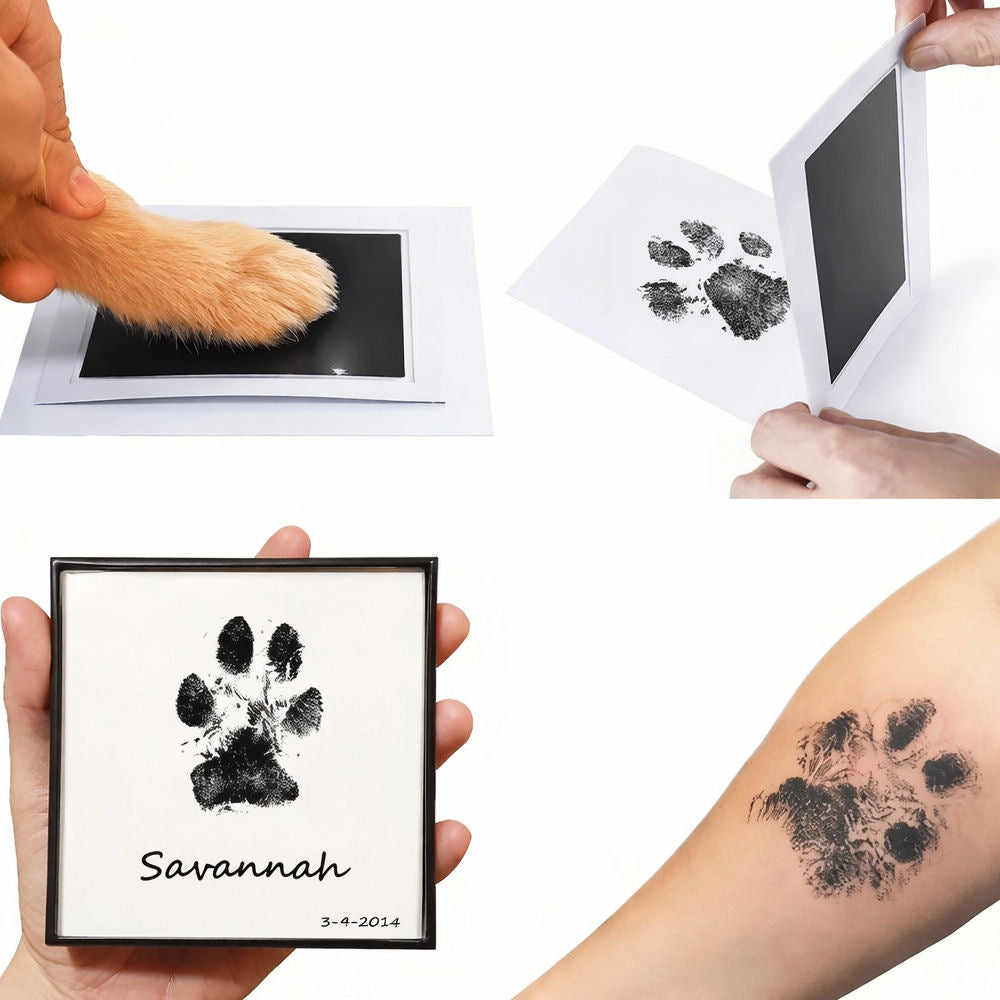 Monello Pfotenabdruck Set für Haustiere