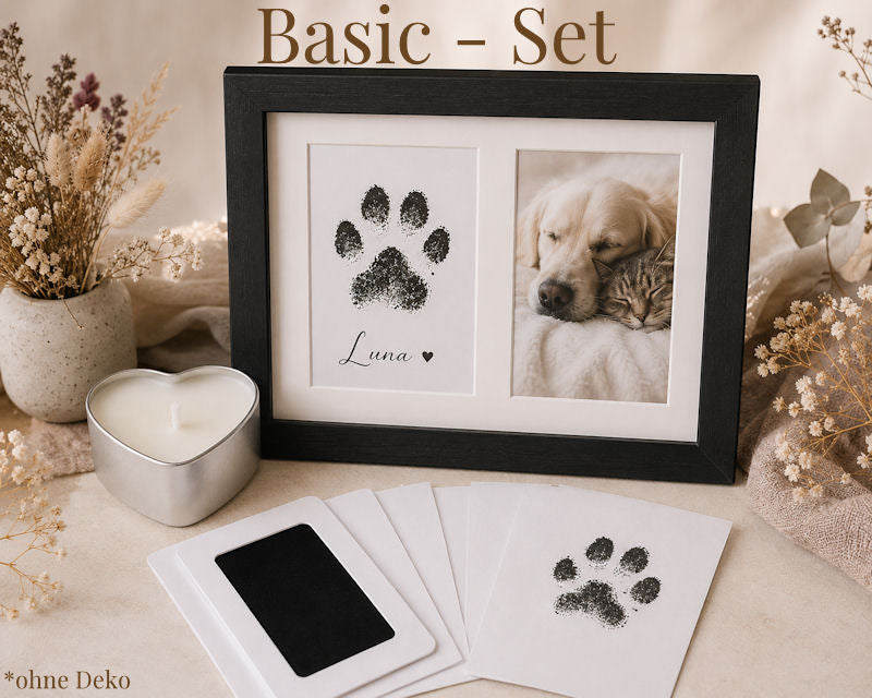 Pfotenabdruck Set für Hunde & Katzen