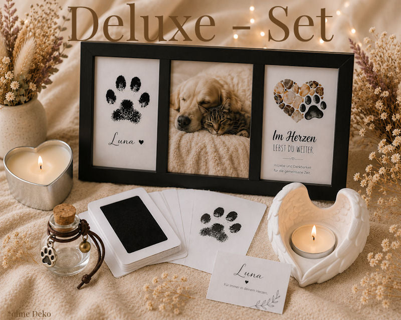 Pfotenabdruck Set für Hunde & Katzen