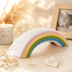 Monello Tierurne Regenbogenbrücke aus Keramik