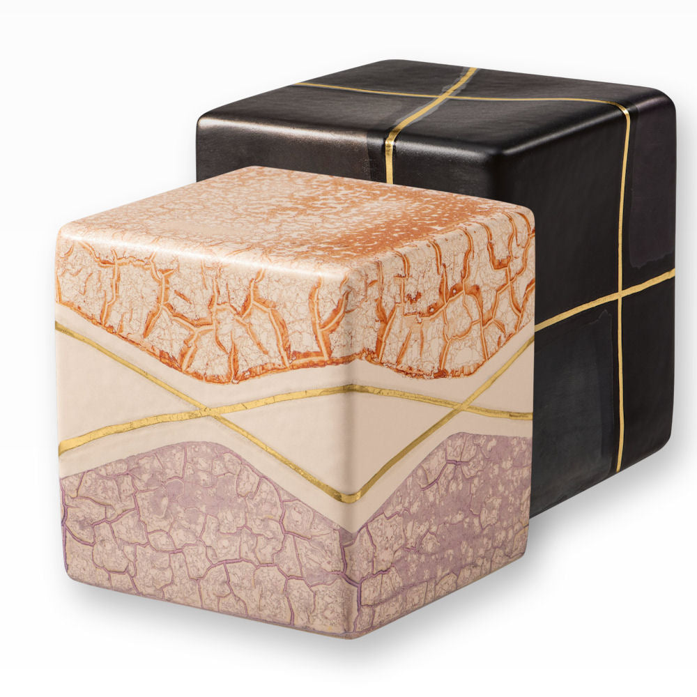 Heiso Tierurne für zuhause Würfel