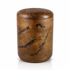 Menschenurne für die Beisetzung Handgefertigt aus massiver Räuchereiche