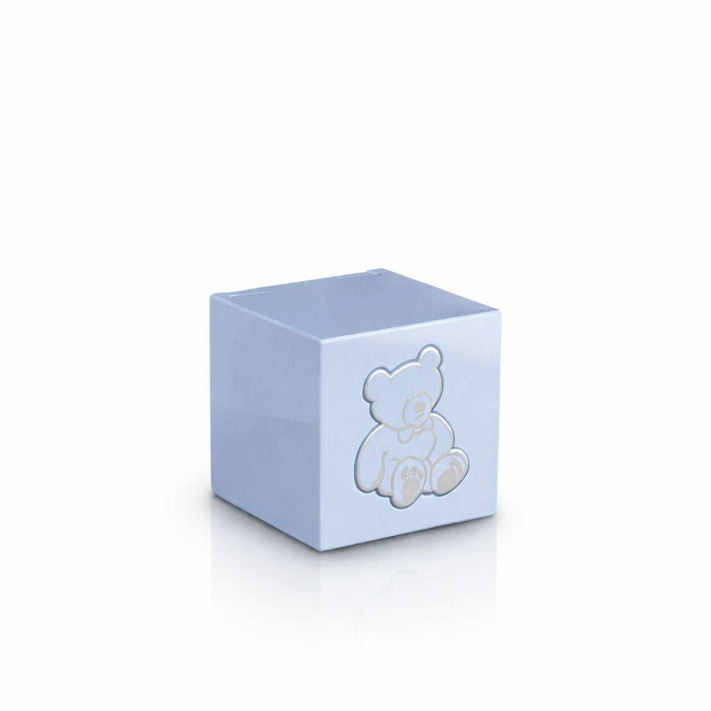 Kinderurne Urne aus Holz Teddy zur Erinnerung