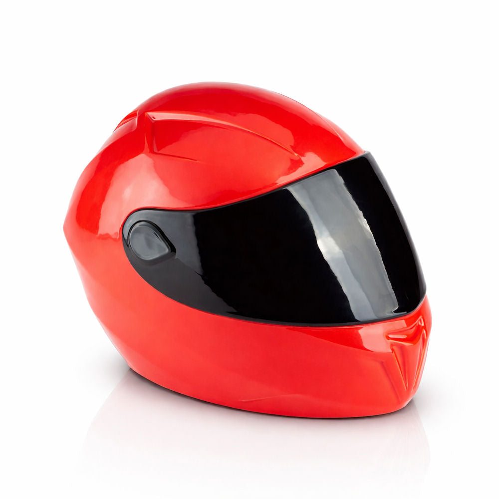 Ausgefallene Urne Motorradhelm