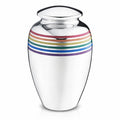 Loveurns Humanurne Regenbogen Silber
