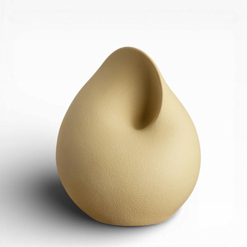 Moderne Design-Humanurne in organischer Form – Zeitlose Eleganz