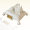 Monello Katzenurne Katze auf Kissen Hellgrau Mit Gravur